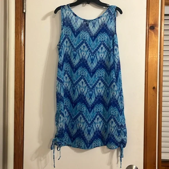 Sister Women CoverUp Size L blue and white - Picture 4 of 6